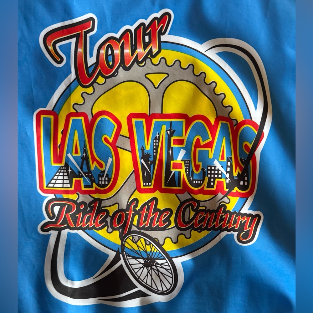Tour of Las Vegas Valley Bicycle Club “ride of the Century” light weight large